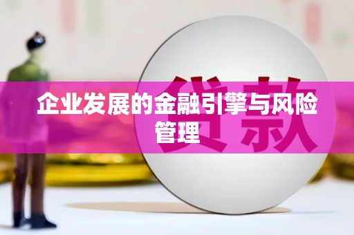 中和企业发展的金融引擎与风险管理