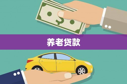 中和养老贷款