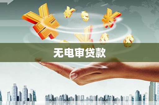 中和无电审贷款