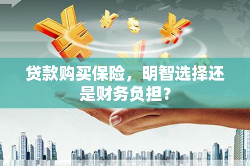 中和贷款购买保险，明智选择还是财务负担？