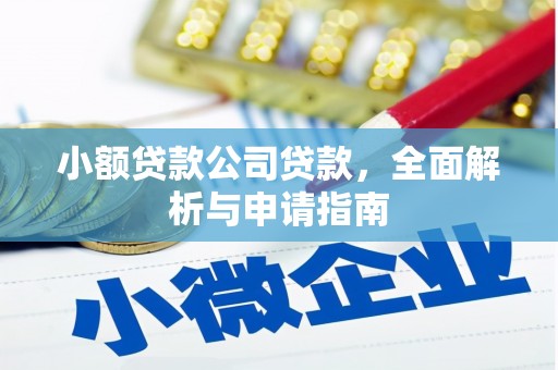 中和小额贷款公司贷款，全面解析与申请指南