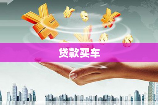 中和贷款买车