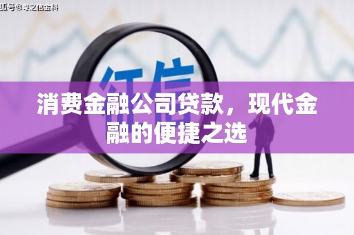 中和消费金融公司贷款，现代金融的便捷之选