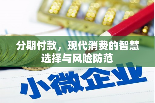 中和分期付款，现代消费的智慧选择与风险防范