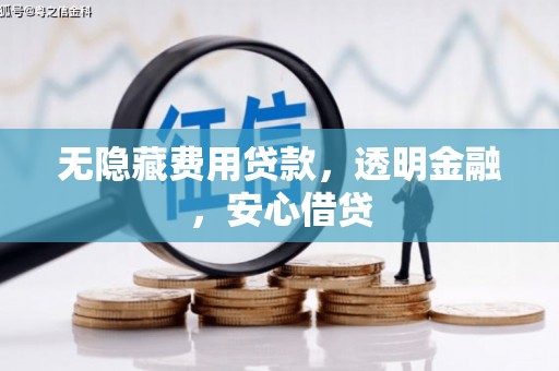 中和无隐藏费用贷款，透明金融，安心借贷