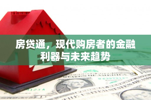 中和房贷通，现代购房者的金融利器与未来趋势