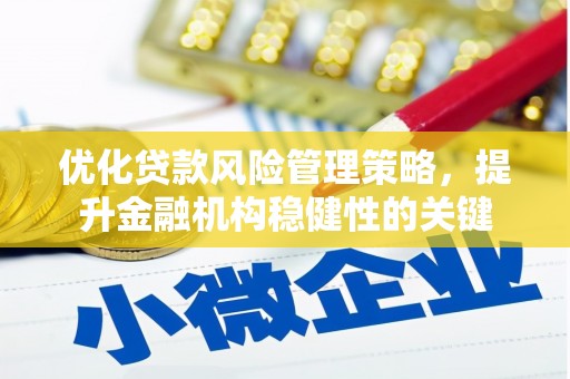 中和优化贷款风险管理策略，提升金融机构稳健性的关键