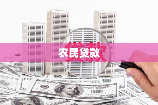 中和农民贷款