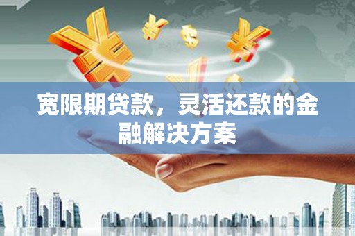 中和宽限期贷款，灵活还款的金融解决方案