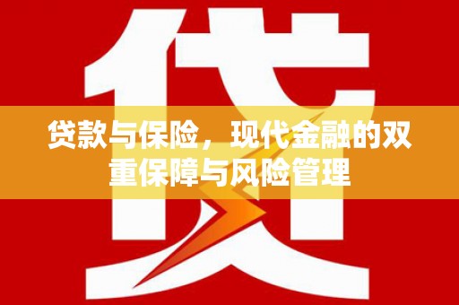 中和贷款与保险，现代金融的双重保障与风险管理