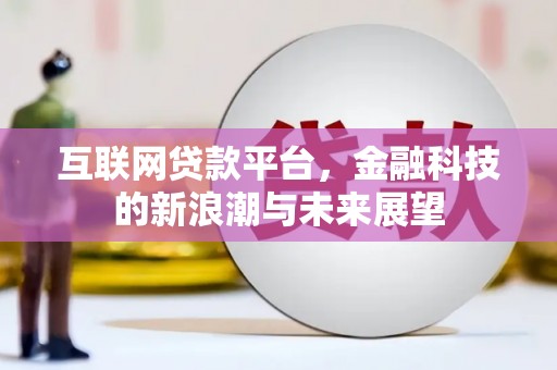 中和互联网贷款平台，金融科技的新浪潮与未来展望