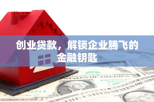 中和创业贷款，解锁企业腾飞的金融钥匙