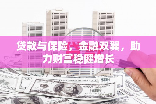 中和贷款与保险，金融双翼，助力财富稳健增长