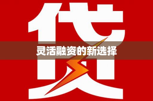中和灵活融资的新选择