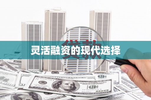 中和灵活融资的现代选择