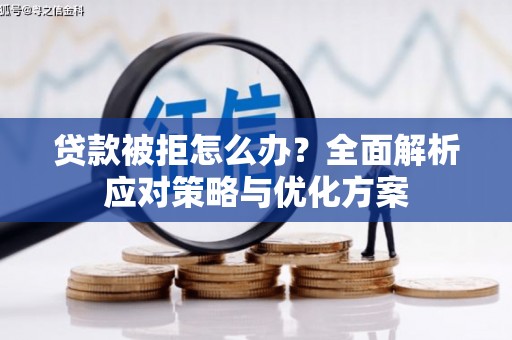 中和贷款被拒怎么办？全面解析应对策略与优化方案